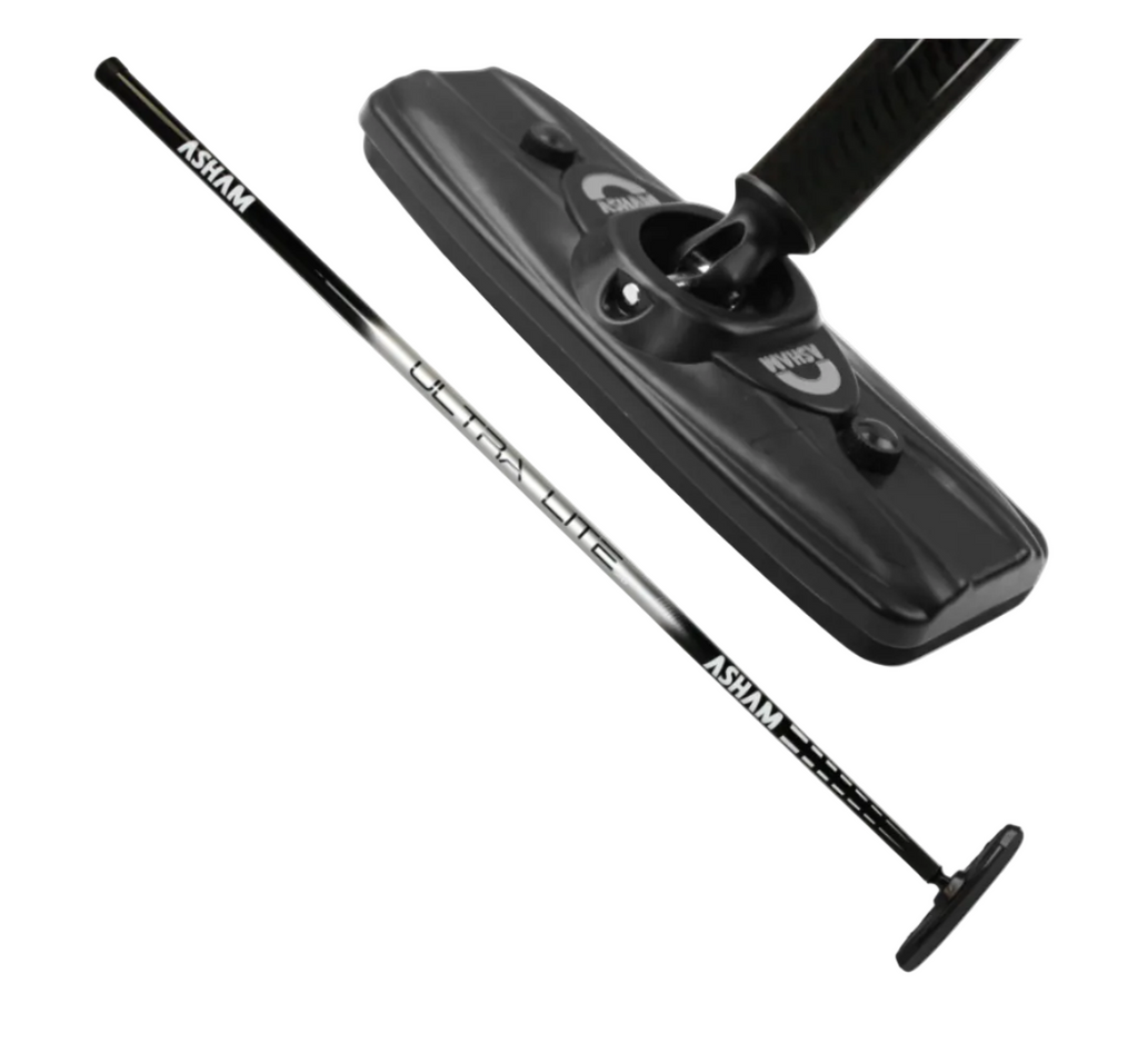Asham Ultra Force Ultra Lite Taper Grip Carbon Fiber Broom