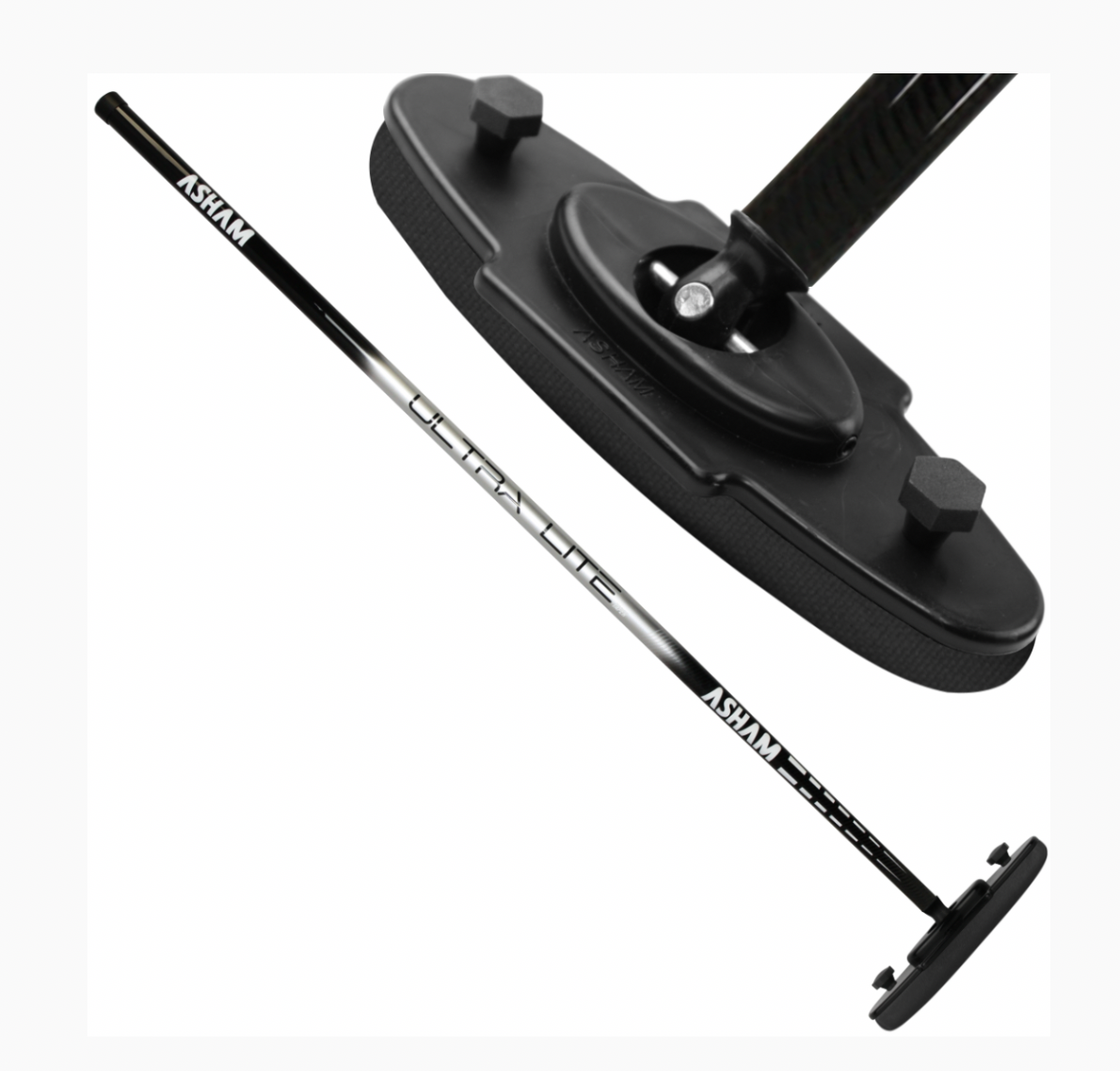 Asham V2 Ultra Lite Taper Grip Carbon Fiber Broom