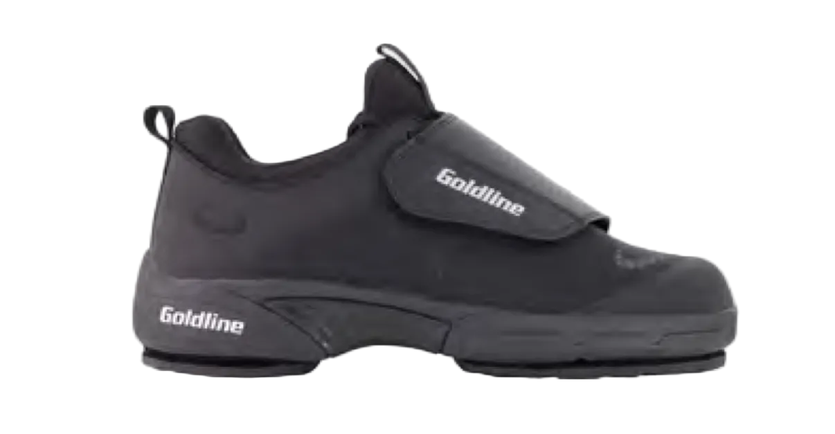 Goldline Men’s Momentum Stealth Shoes (with Momentum Discs and Universal Gripper)